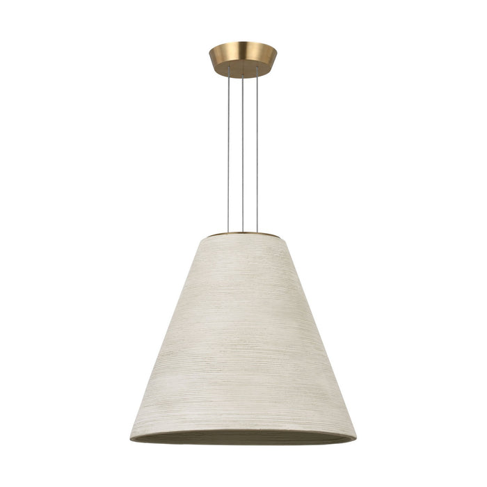 Visual Comfort Modern - SLPD12627CRNB - LED Pendant - Karam - Natural Brass