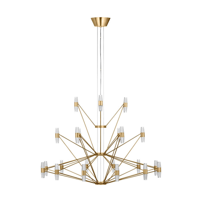 Visual Comfort Modern - SLCH24627NB - LED Chandelier - Lassell - Natural Brass