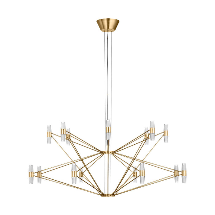 Visual Comfort Modern - SLCH24727NB - LED Chandelier - Lassell - Natural Brass