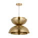 Visual Comfort Modern - SLPD32227NB - LED Pendant - Shanti - Natural Brass