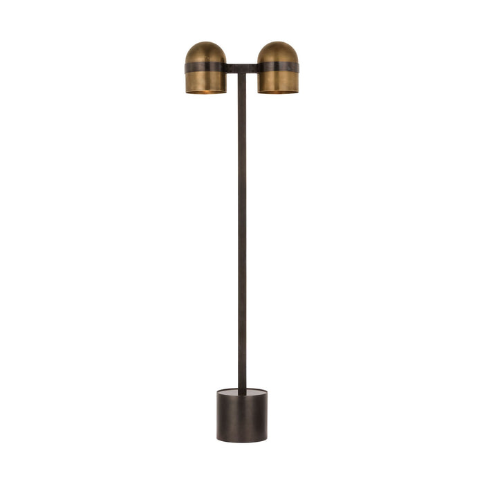 Visual Comfort Modern - AKFL34127BDZ/BWB - LED Floor Lamp - Octavia - Blackened Bronze/Bright Worn Brass