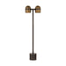 Visual Comfort Modern - AKFL34127BDZ/BWB - LED Floor Lamp - Octavia - Blackened Bronze/Bright Worn Brass