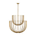 Visual Comfort Modern - SLCH33027PAB - LED Chandelier - Sanchi - Polished Antique Brass