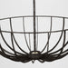 Visual Comfort Modern - SLFM33327AI - LED Semi Flush Mount - Sanchi - Aged Iron