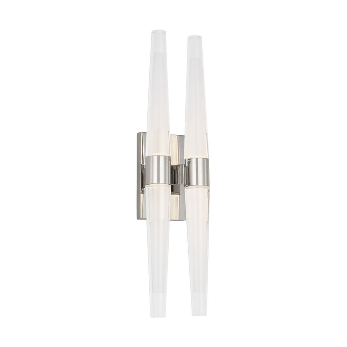 Visual Comfort Modern - SLWS34627N - LED Wall Sconce - Lassell - Polished Nickel