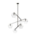 Visual Comfort Modern - SLCH354CBF-L - LED Chandelier - Lowing - Blackened Forged