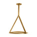 Visual Comfort Modern - PBPD35027NB/NB - LED Pendant - Cymbal - Natural Brass