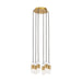 Visual Comfort Modern - SLCH38427NB - LED Chandelier - Lassell - Natural Brass