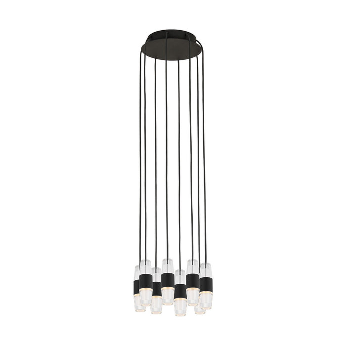 Visual Comfort Modern - SLCH38527B - LED Chandelier - Lassell - Nightshade Black