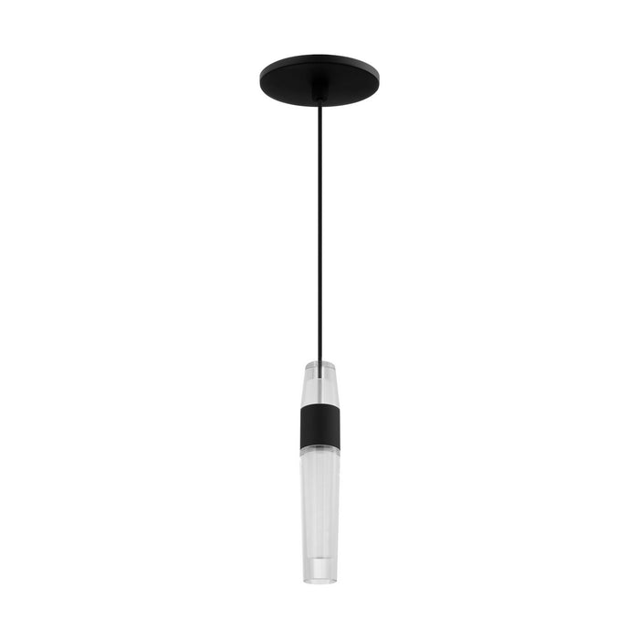 Visual Comfort Modern - SLPD39727B - LED Pendant - Lassell - Nightshade Black