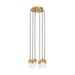 Visual Comfort Modern - SLCH39127NB - LED Chandelier - Lassell - Natural Brass