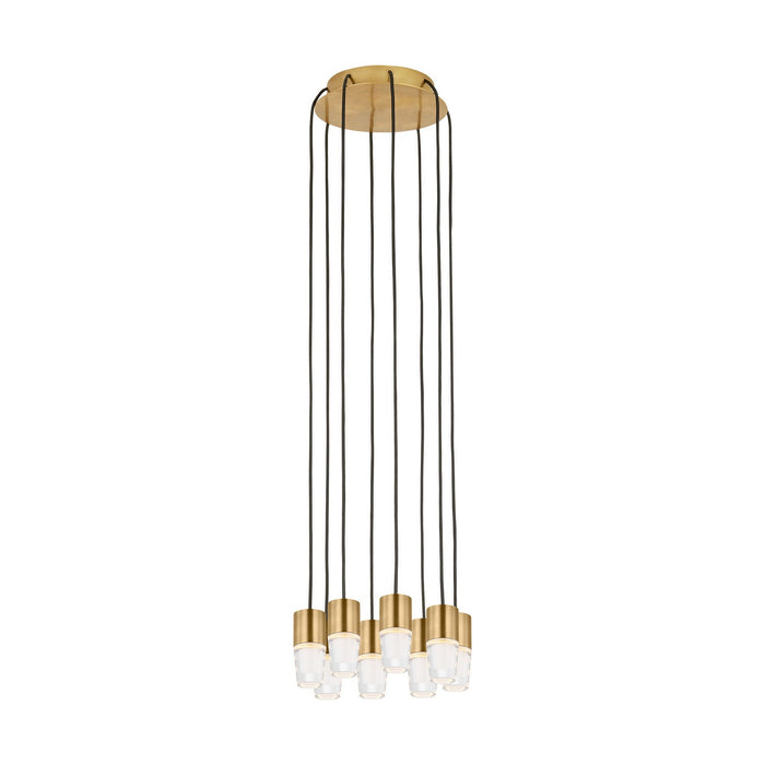 Visual Comfort Modern - SLCH39227NB - LED Chandelier - Lassell - Natural Brass