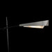 Hubbardton Forge - 241103-SKT-10-85-BB0780 - One Light Floor Lamp - Vertex - Black