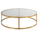 Uttermost - 22971 - Coffee Table - Radius - Antiqued Gold