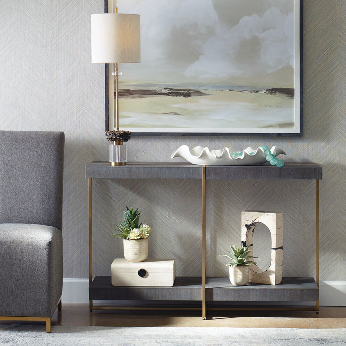 Uttermost - 22972 - Console Table - Taja - Brushed Brass