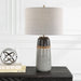 Uttermost - 30219-1 - One Light Table Lamp - Coen - Brushed Nickel