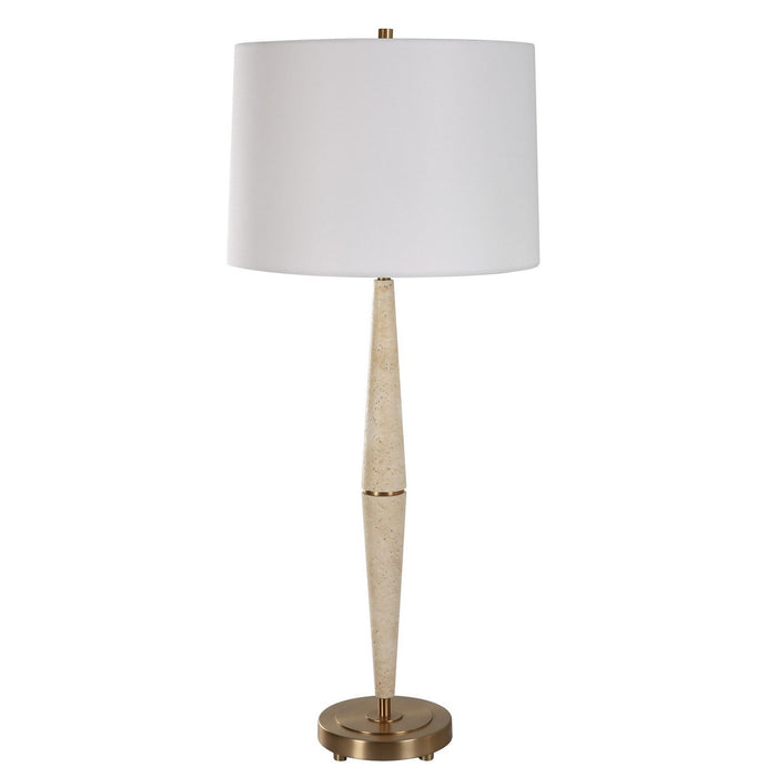 Uttermost - 30247 - One Light Table Lamp - Palu - Brushed Brass