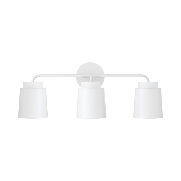 Capital Lighting - AA1036WE - Three Light Vanity - Pratt - Matte White