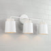 Capital Lighting - AA1036WE - Three Light Vanity - Pratt - Matte White
