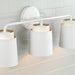 Capital Lighting - AA1036WE - Three Light Vanity - Pratt - Matte White