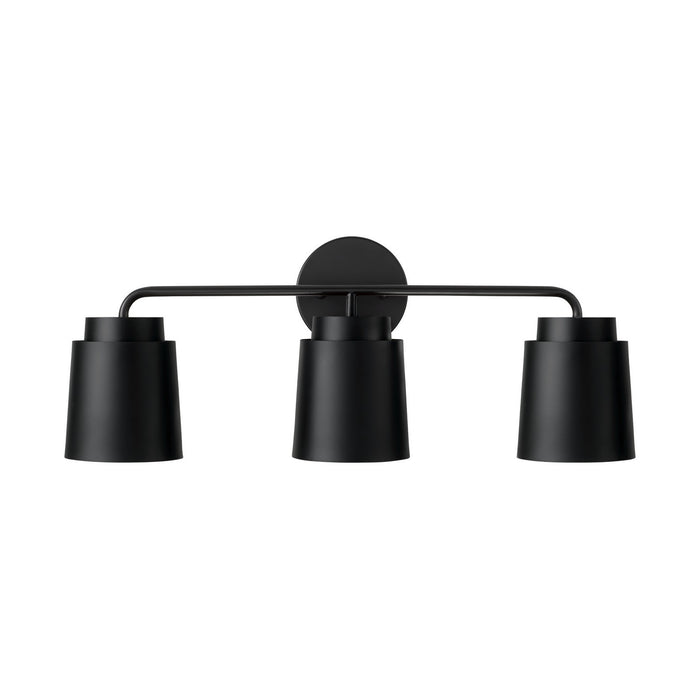 Capital Lighting - AA1036MB - Three Light Vanity - Pratt - Matte Black