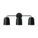 Capital Lighting - AA1036MB - Three Light Vanity - Pratt - Matte Black