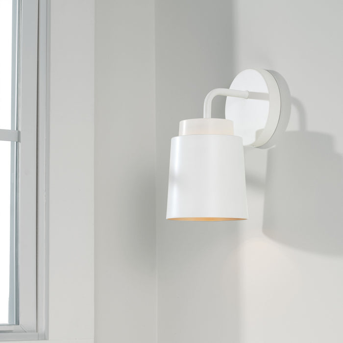 Capital Lighting - AA1035WE - One Light Wall Sconce - Pratt - Matte White