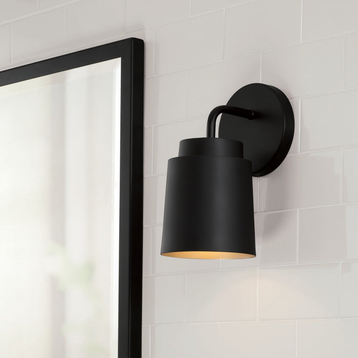 Capital Lighting - AA1035MB - One Light Wall Sconce - Pratt - Matte Black