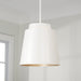 Capital Lighting - AA1034WE - One Light Pendant - Pratt - Matte White