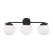 Capital Lighting - AA1033MB - Three Light Vanity - Oliver - Matte Black