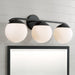 Capital Lighting - AA1033MB - Three Light Vanity - Oliver - Matte Black
