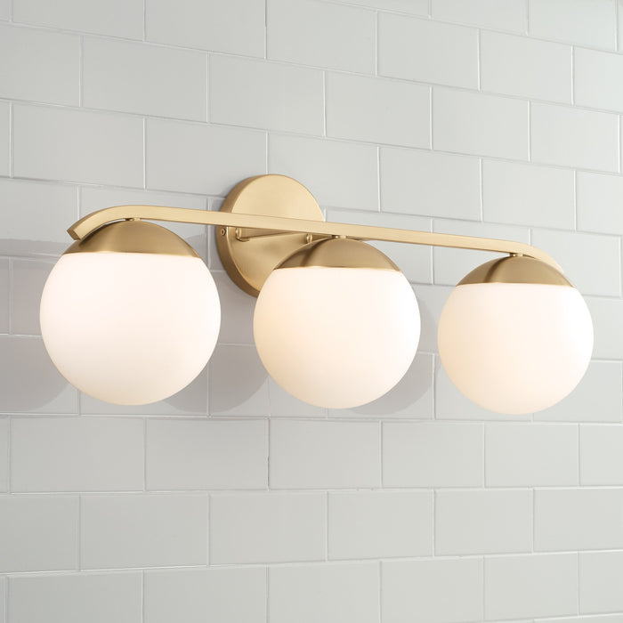 Capital Lighting - AA1033MA - Three Light Vanity - Oliver - Matte Brass