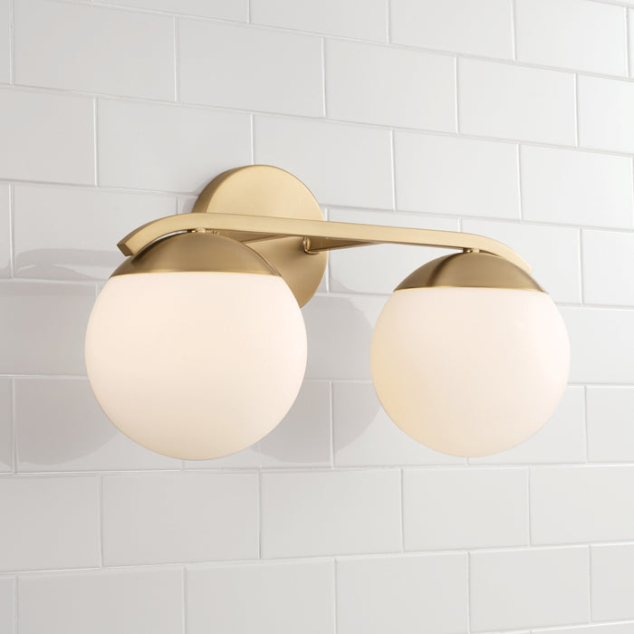 Capital Lighting - AA1032MA - Two Light Vanity - Oliver - Matte Brass