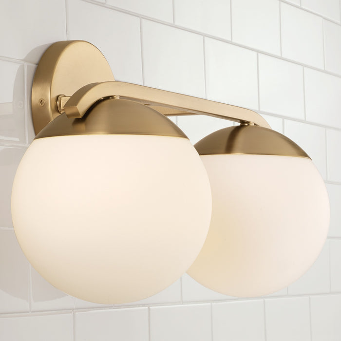 Capital Lighting - AA1032MA - Two Light Vanity - Oliver - Matte Brass