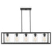 Quoizel - NHR5538OZ - Five Light Linear Chandelier - New Harbor - Old Bronze