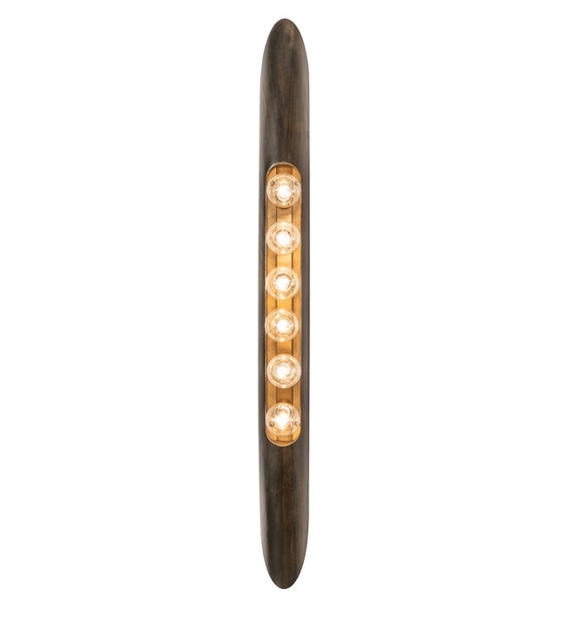 Meyda Tiffany - 265355 - LED Wall Sconce - Anahata - Gold Metallic