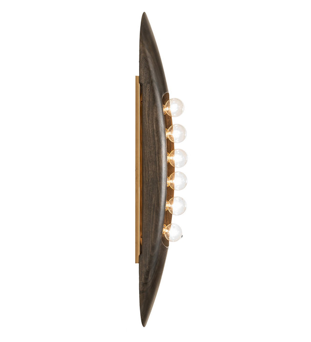 Meyda Tiffany - 265355 - LED Wall Sconce - Anahata - Gold Metallic