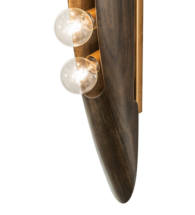 Meyda Tiffany - 265355 - LED Wall Sconce - Anahata - Gold Metallic