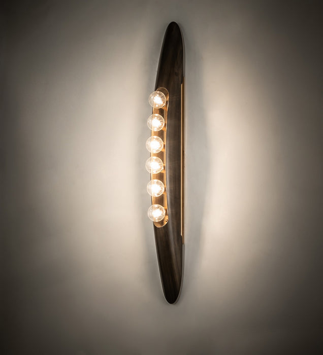 Meyda Tiffany - 265355 - LED Wall Sconce - Anahata - Gold Metallic