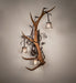 Meyda Tiffany - 266426 - Three Light Wall Sconce - Antlers - Copper Vein