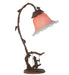 Meyda Tiffany - 269723 - One Light Mini Lamp - Fluted Bell - Bronze,Antique Brass