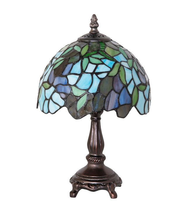 Meyda Tiffany - 270577 - One Light Mini Lamp - Tiffany Wisteria