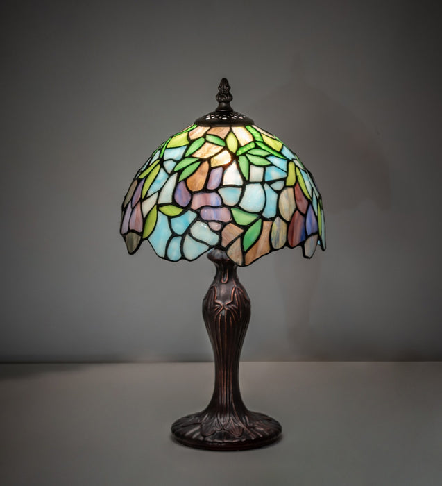 Meyda Tiffany - 270579 - One Light Mini Lamp - Tiffany Wisteria