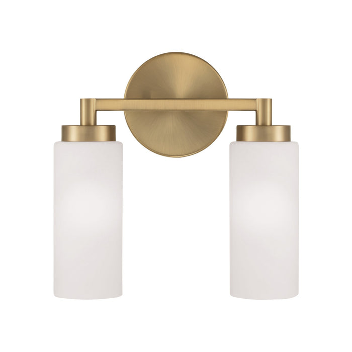 Capital Lighting - 151721AD - Two Light Vanity - Alyssa - Aged Brass