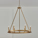 Capital Lighting - 4916AD - Six Light Chandelier - Pearson - Aged Brass