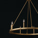 Capital Lighting - 4918AD - Eight Light Chandelier - Pearson - Aged Brass