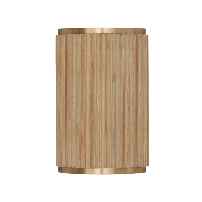 Capital Lighting - 650721WS - Two Light Wall Sconce - Donovan - White Wash and Matte Brass