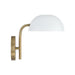 Capital Lighting - 651411AW - One Light Wall Sconce - Reece - Aged Brass and White