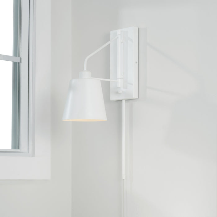 Capital Lighting - 651311WE - One Light Wall Sconce - Alden - Matte White