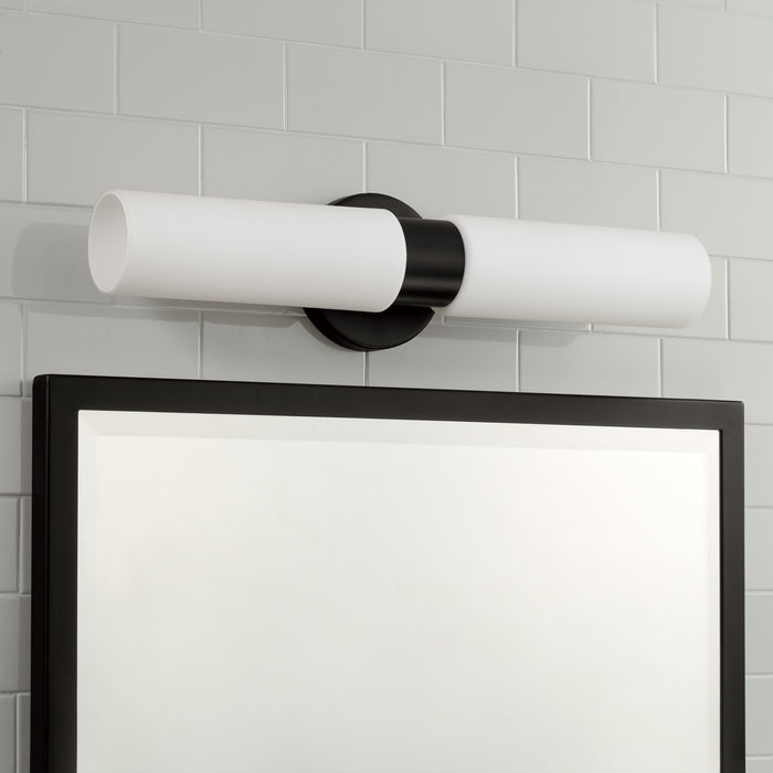 Capital Lighting - 652621MB - Two Light Wall Sconce - Theo - Matte Black